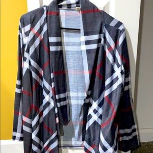 Plaid wrap
